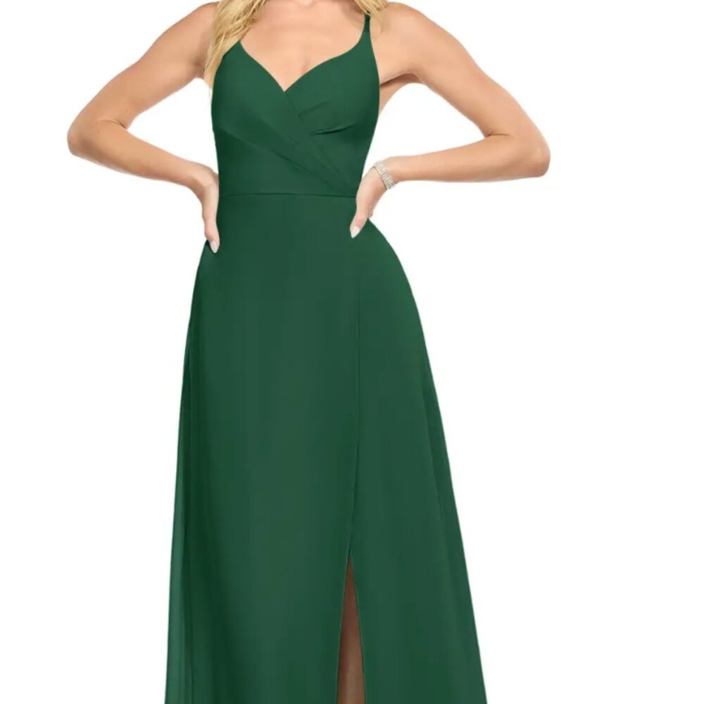 Azazie Dark Green Bridesmaid Dress